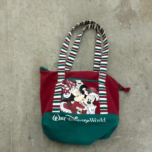Disney parks mickey minnie  christmas tote